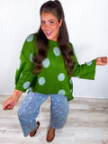 Pull à pois