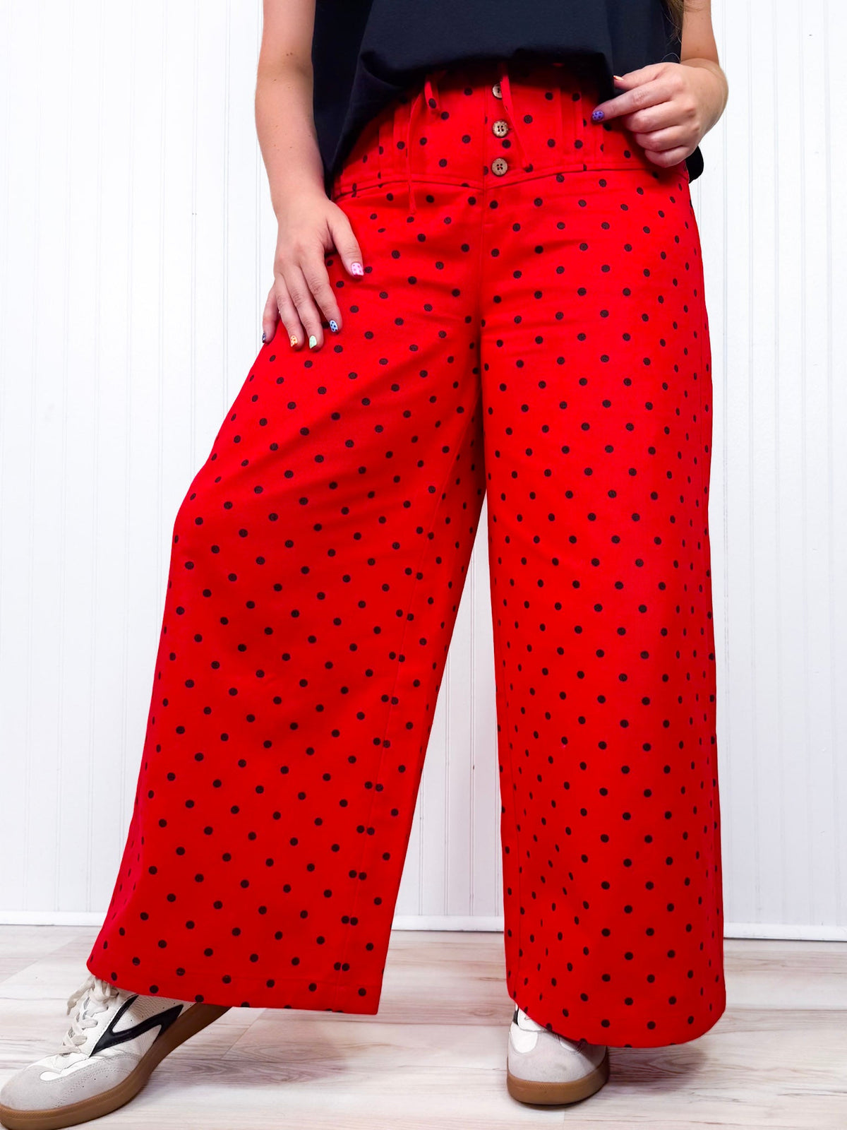 Pantalon large classique